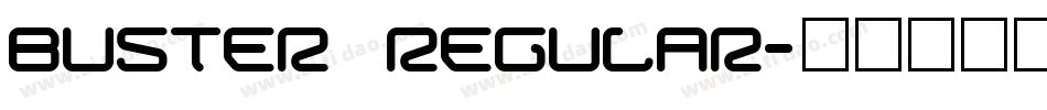 BUSTER Regular字体转换